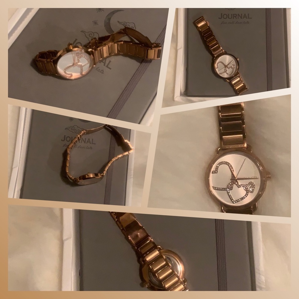 🔥MICHAEL KORS HEART WATCH 💝ROSE GOLD !!!!